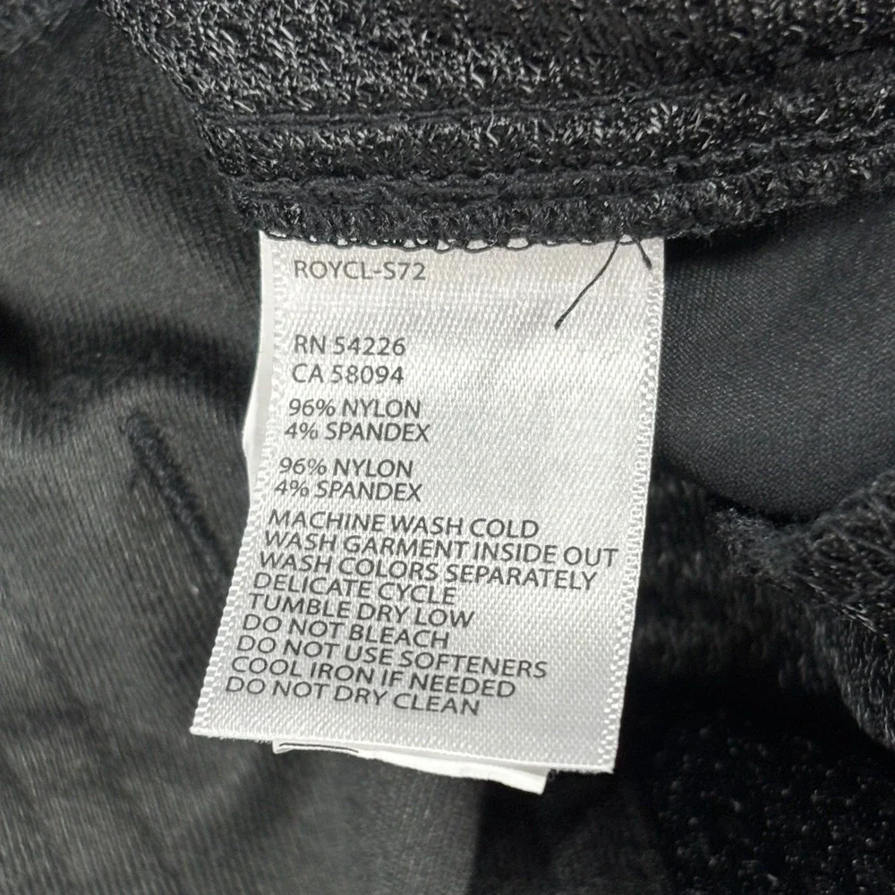 Royal Robbins Women's Black Hiking Pants Sz 10 Short Roll-up Legs NWOT